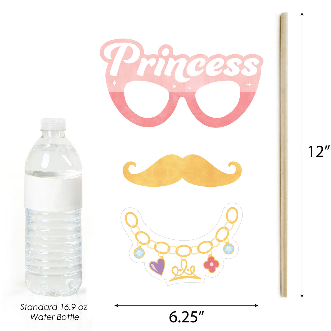 Personalized Princess Photo Props - 20 Ct