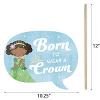 Personalized Princess Photo Props - 20 Ct