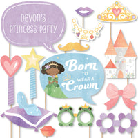 Personalized Princess Photo Props - 20 Ct