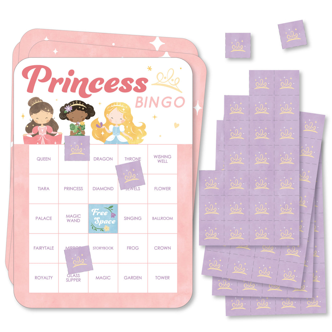 Princess Bingo Game - 18 Ct