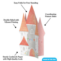 Castle 3D Centerpieces - 8 Ct