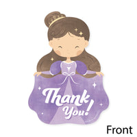 Princess Birthday Party Thank You Cards - 12 Ct