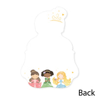 Princess Birthday Party Thank You Cards - 12 Ct