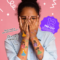 Princess Temporary Tattoos - 60 Ct