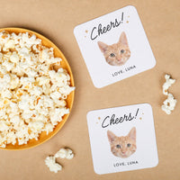 Custom Face Coasters - Cheers Pet