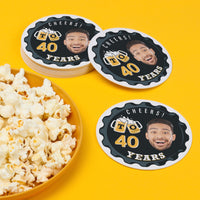Custom Photo Coasters - Cheers & Beers