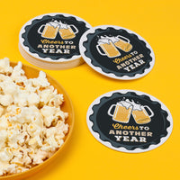 Drink Coasters - Cheers & Beers - 25 Ct