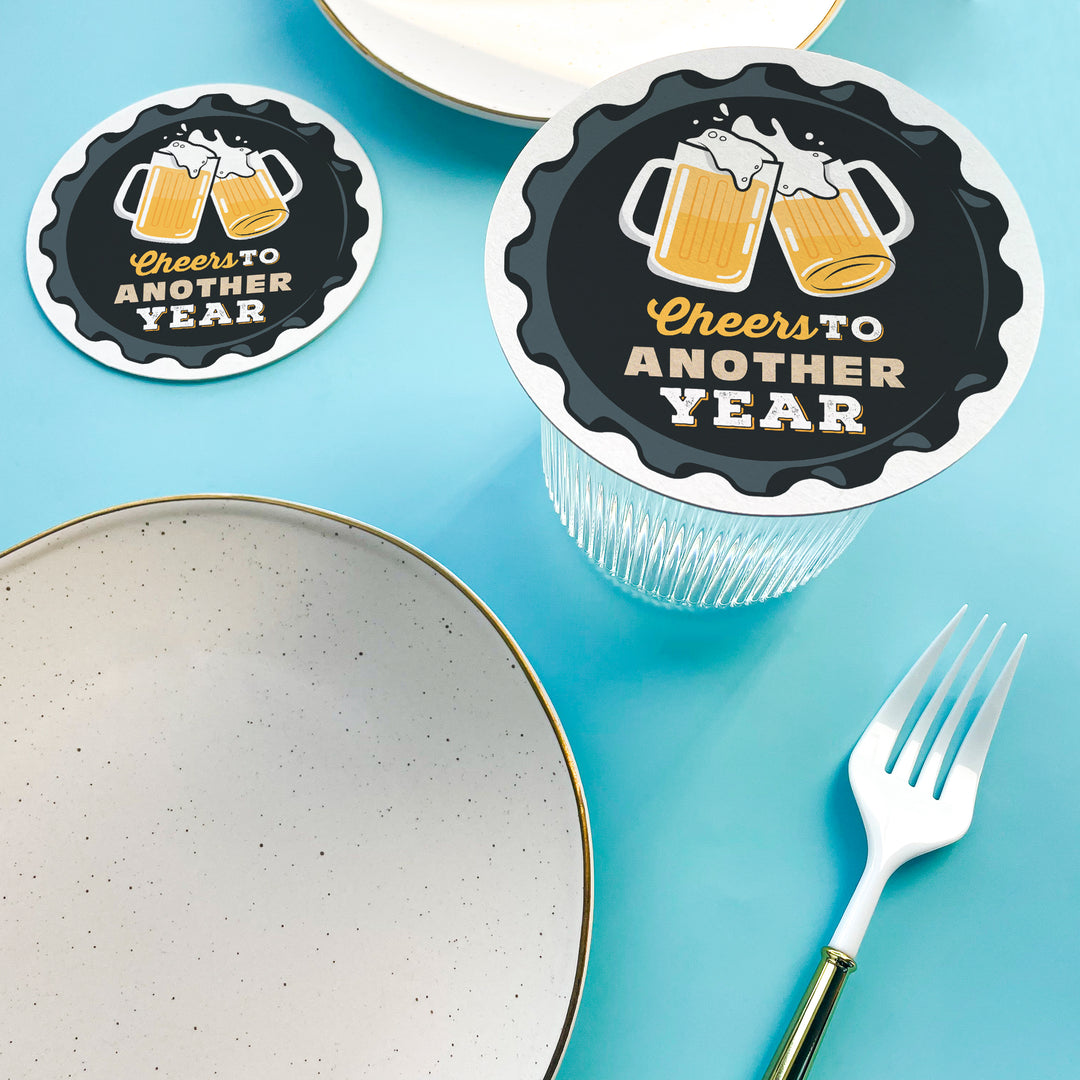 Drink Coasters - Cheers & Beers - 25 Ct