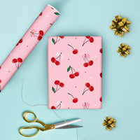 Cherries & Bows Wrapping Paper