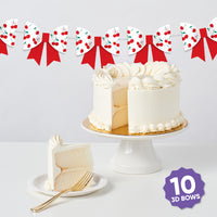 Cherry On Top - 3D Bow Banner