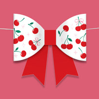 Cherry On Top - 3D Bow Banner