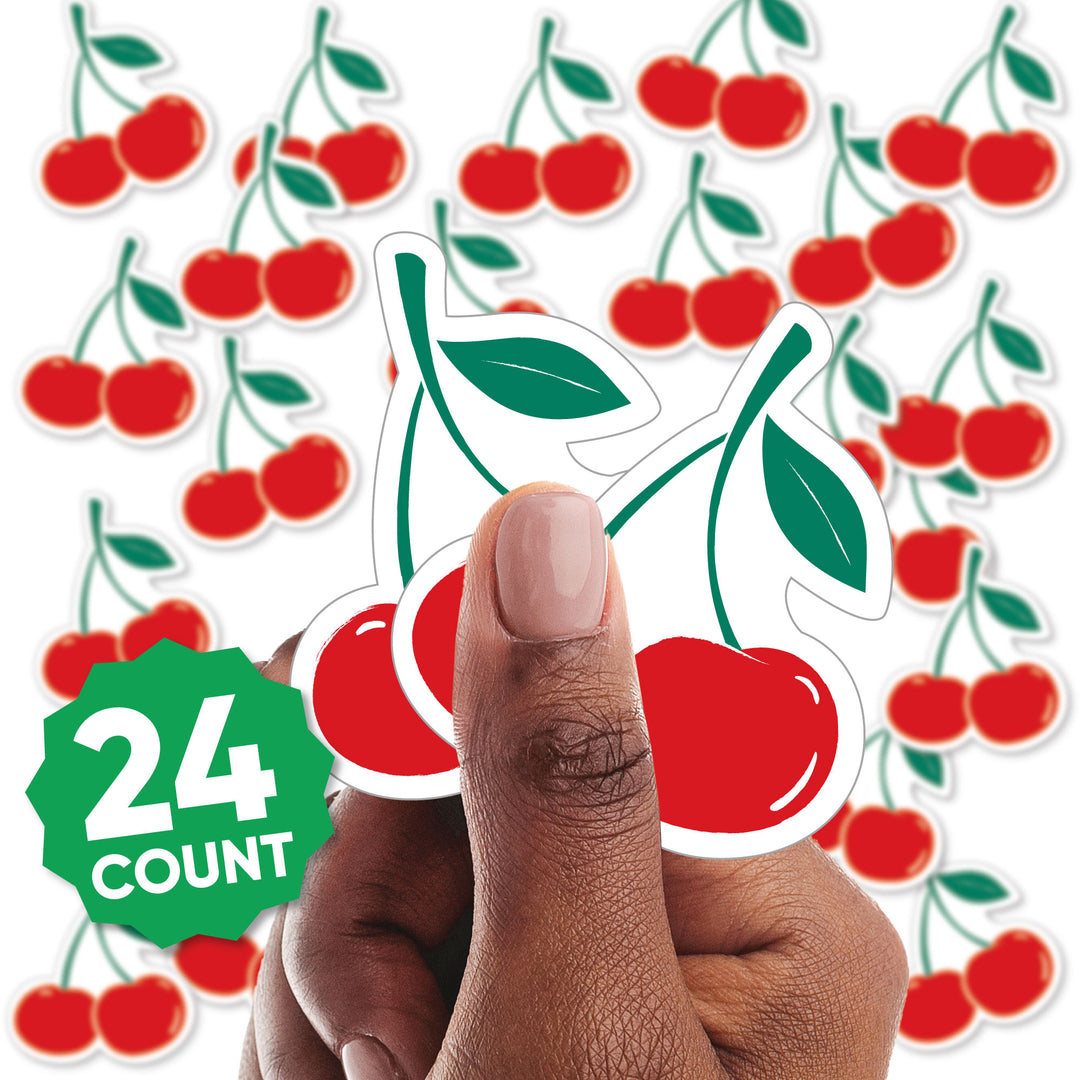 Cherry Cut-Outs - 24 Ct