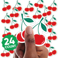 Cherry Cut-Outs - 24 Ct