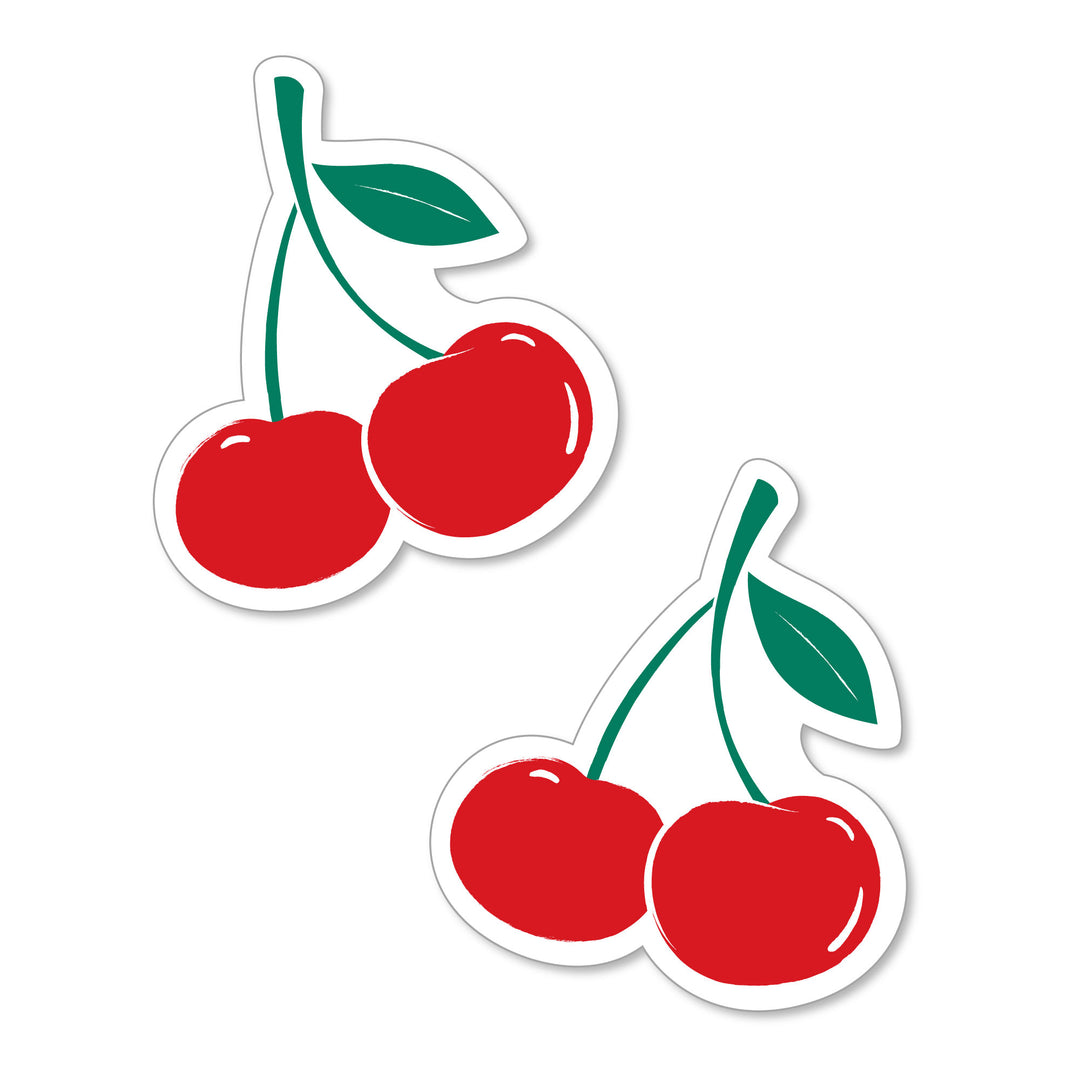 Cherry Cut-Outs - 24 Ct