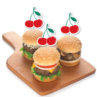 Cherry Treat Picks - 24 Ct