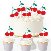 Cherry Treat Picks - 24 Ct