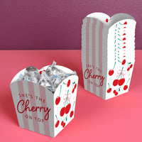 Cherry On Top Treat Boxes - 12 Ct