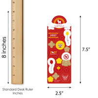 Chinese New Year - 2027 Year of the Goat Favor Kids Stickers - 16 Sheets - 256 Stickers