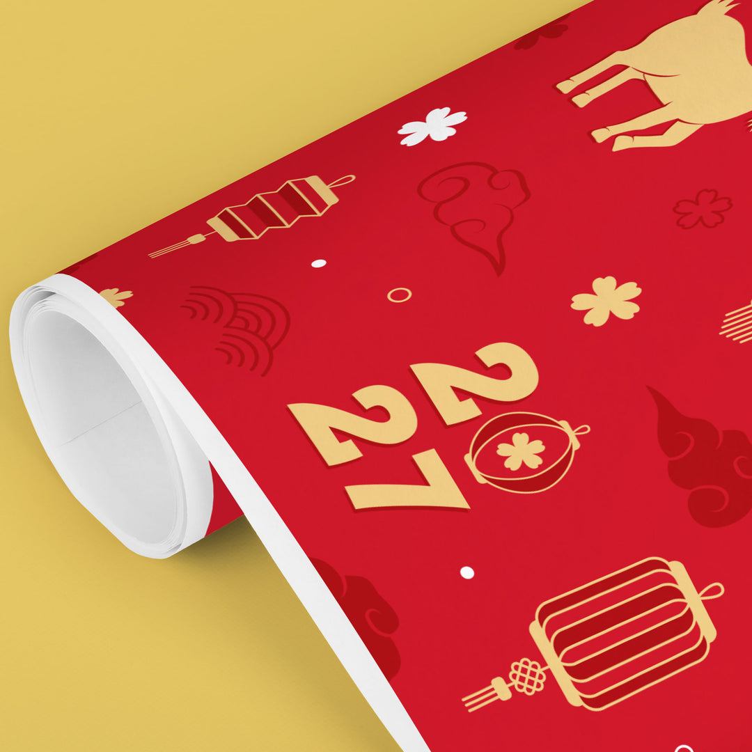 2027 Lunar New Year - Wrapping Paper