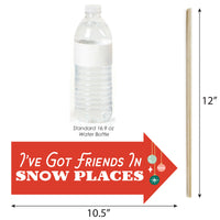 Christmas Cowboy Funny Photo Props - 10 Ct