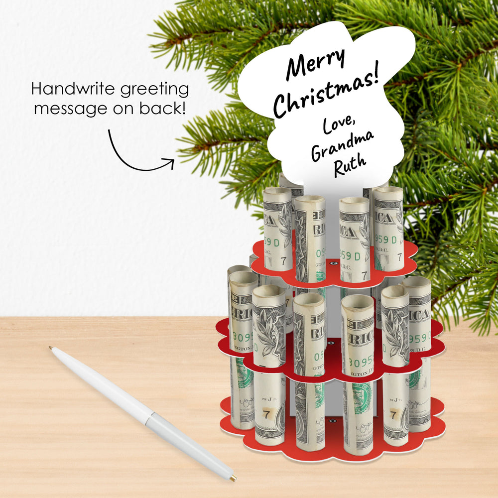 Christmas Cowboy Cash Cake