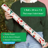Cowboy Christmas - Wrapping Paper