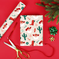 Cowboy Christmas - Wrapping Paper
