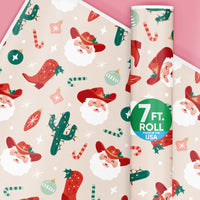 Cowboy Christmas - Wrapping Paper