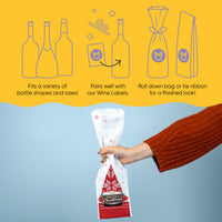 Wine Bags - Christmas Gnomes