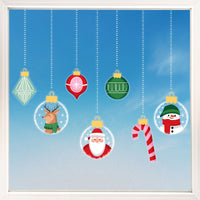 Christmas Ornaments Window Clings