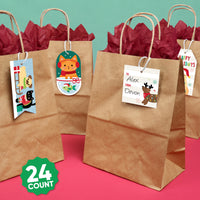 Christmas Pets Gift Tags - 24 Ct