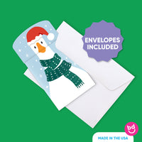 Christmas Silly Goose Nifty Gifty Card Holders - 8 Ct