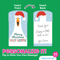 Christmas Silly Goose Nifty Gifty Card Holders - 8 Ct