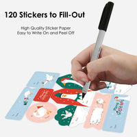 Christmas Silly Goose To and From Stickers - 12 Sheets