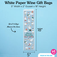 Wine Bags - Christmas Silly Goose