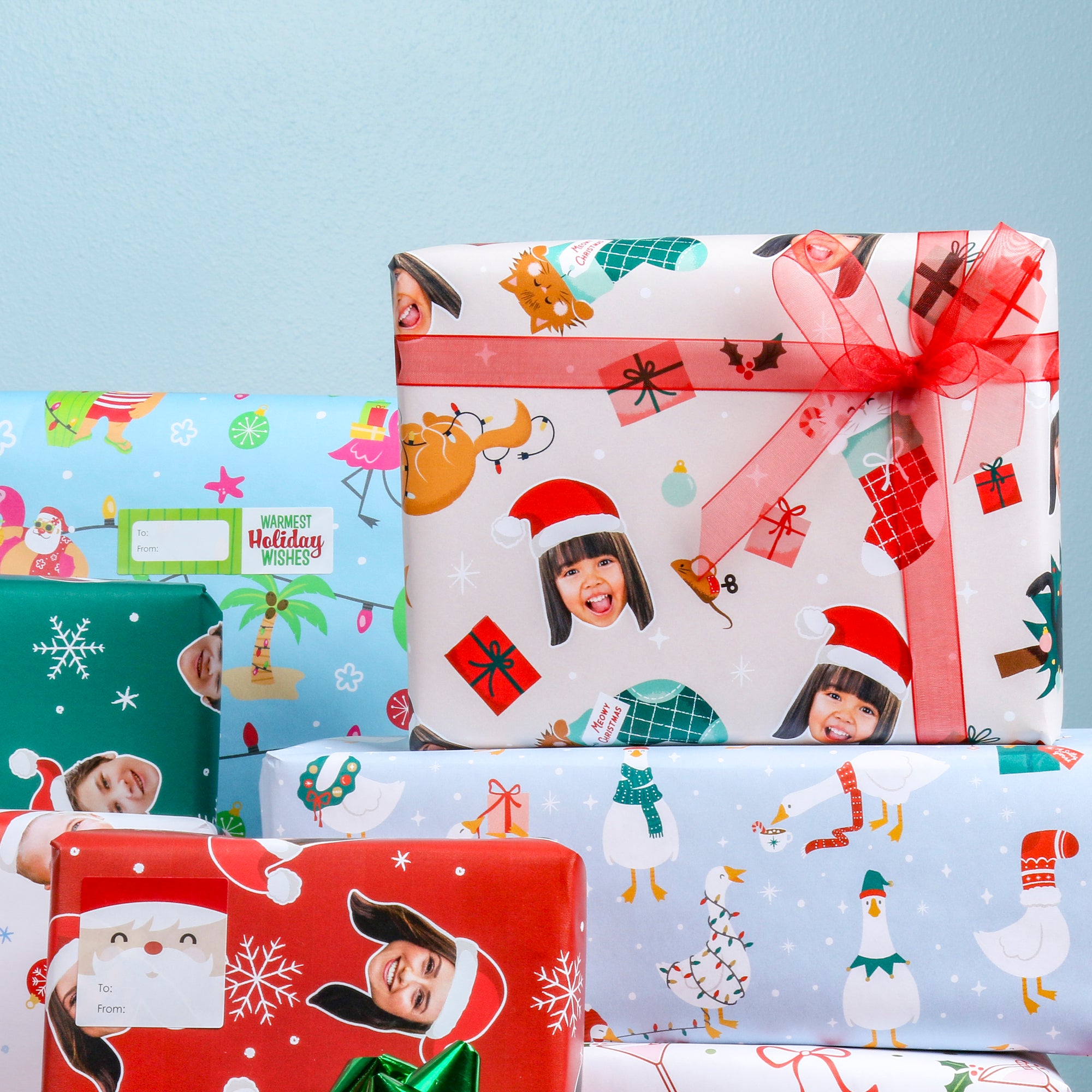 Watersay 12 Sheet Christmas Wrapping Paper Not Roll Watersay 12 Sheet Christmas Wrapping Paper Not Roll