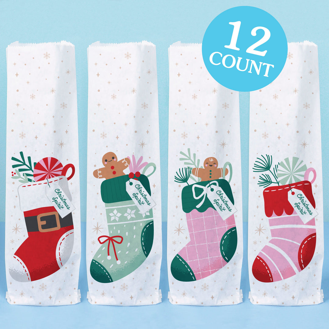 Wine Bags - Christmas Stockings