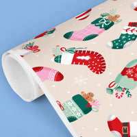 Christmas Stockings - Wrapping Paper