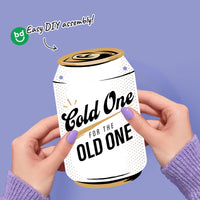 Cold One for the Old One Garland Banner - 15 Pc