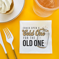Napkins - Cold One for the Old One - 24 Ct
