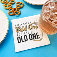 Napkins - Cold One for the Old One - 24 Ct