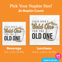 Napkins - Cold One for the Old One - 24 Ct