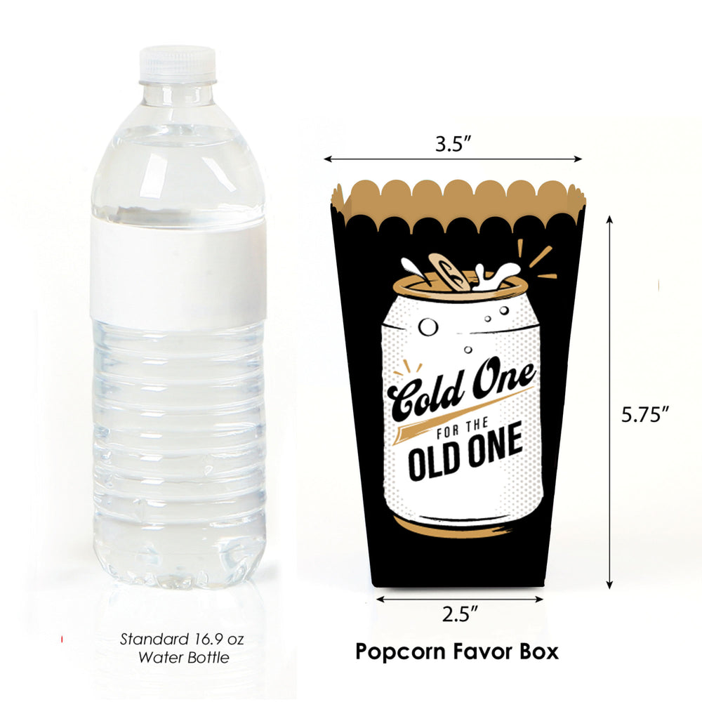 Cold One for the Old One Popcorn Boxes - 12 Ct