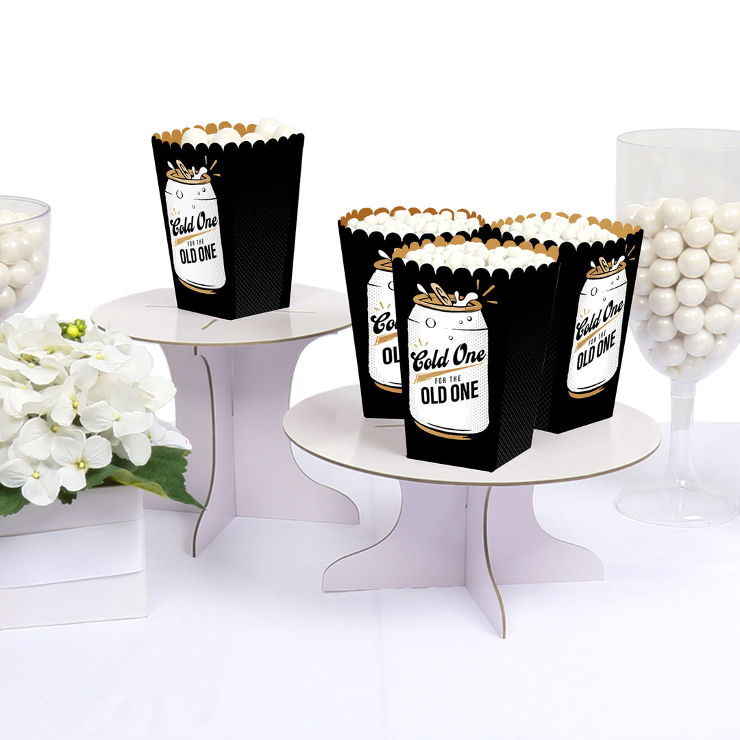 Cold One for the Old One Popcorn Boxes - 12 Ct