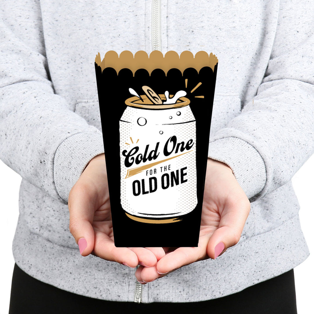 Cold One for the Old One Popcorn Boxes - 12 Ct