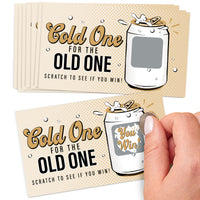 Cold One for the Old One Scratch Off Cards Game - 22 Ct