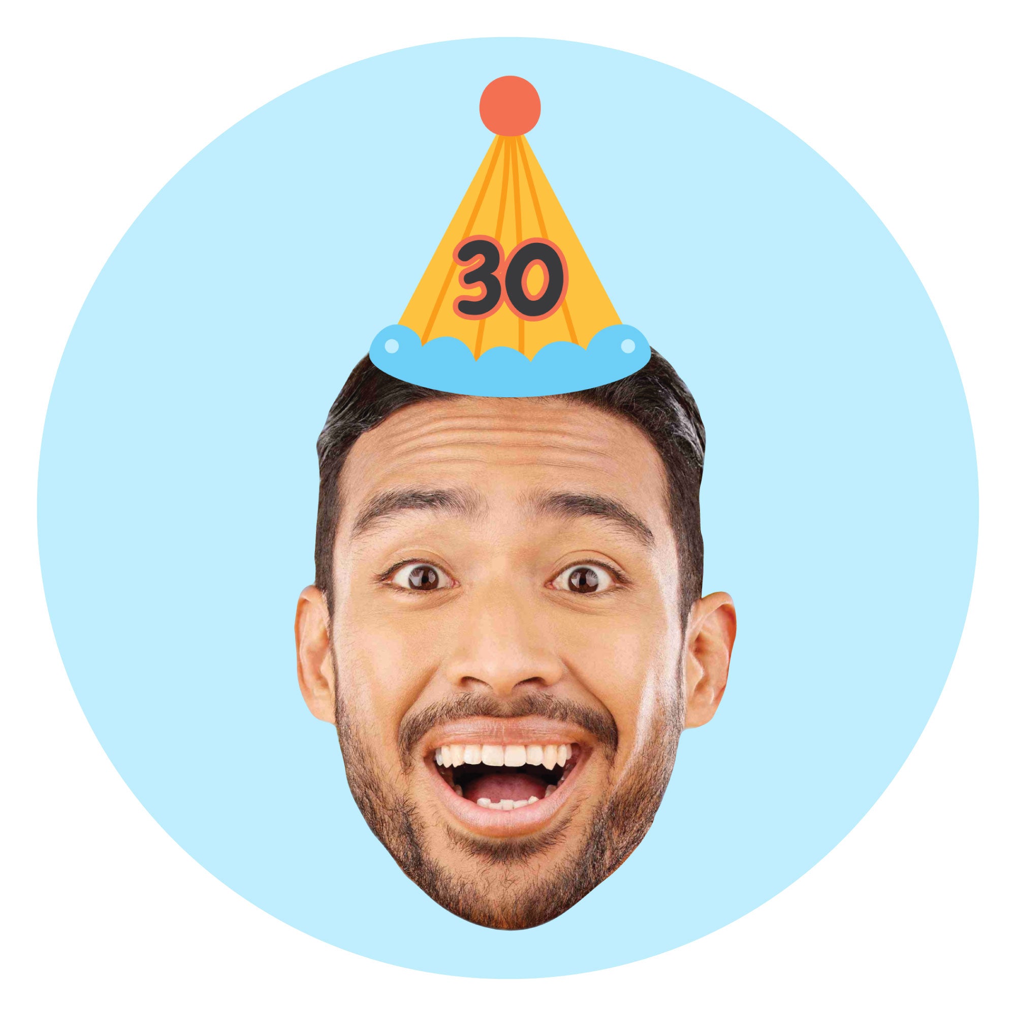 Adult Happy Birthday - Gold - Birthday Party Game Pickle Cards