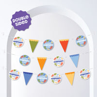 Colorful Grandparents Day Garland Banner - 15 Pc