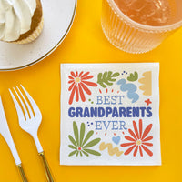 Napkins - Colorful Grandparents Day - 24 Ct