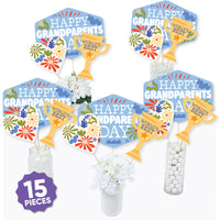 Colorful Grandparents Day Table Toppers - 15 Ct